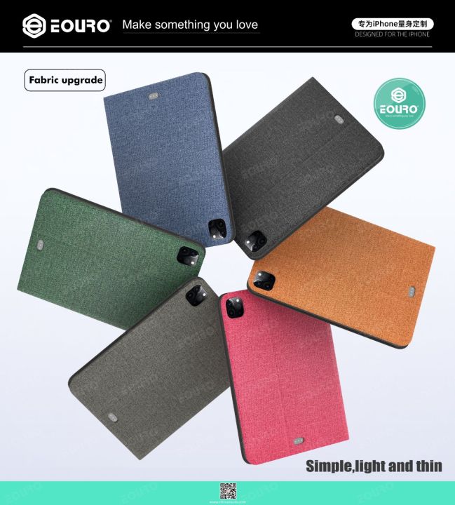 Eouro Book Cover for  iPad 5 Ipad 6 Ipad Pro 2 Ipad Air 1 Ipad Air 2 9.7 inch Euro Book cover