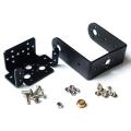 Mg995 996 steering gear pan and tilt mount mechanical robot servo mount set. 