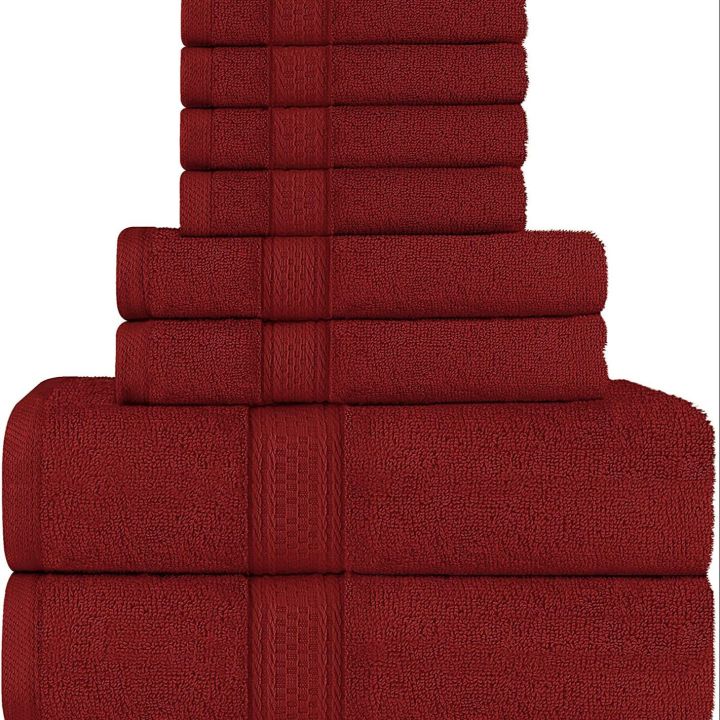 Towel Set, 1 Bath Towel , 2 Bath Towels,, 3 Bath towel set , Premium Ring Spun Cotton Highly Absorbent Towels for Bathroom Size 54X27 inch