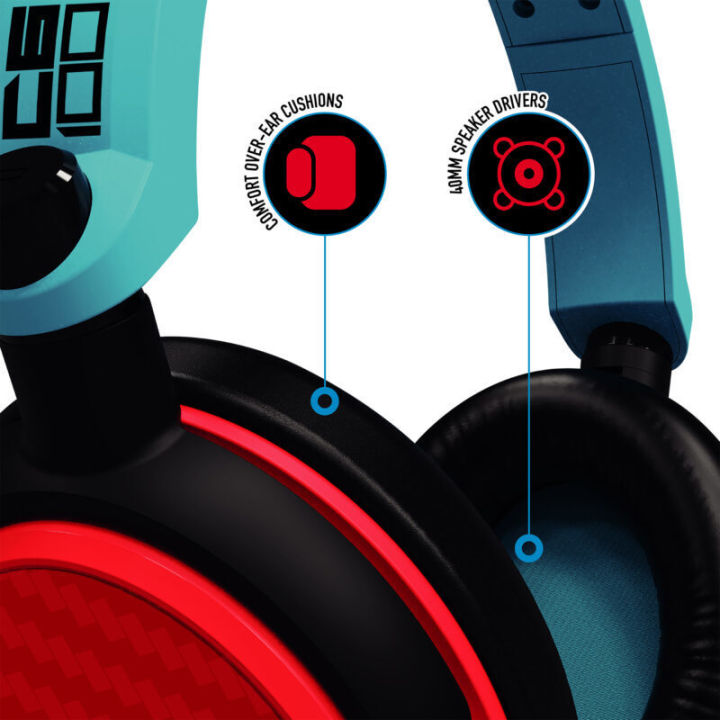 STEALTH%20C6-100%20GAMING%20HEADSET%20FOR%20XBOX,%20PS4/PS5,%20SWITCH,%20PC%20-%20Neon%20Red/Blue%20-%20Image%203