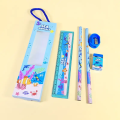 Beautiful Stationery Gift Set for School Children Girls & Boys - Perfect Birthday Return Gift  - Beautiful Disney Characters Stationary Gift Set Pencil Sharpener Eraser Scale – Goodie Bags Presents. 