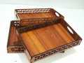 SNACKS SERVING WOODEN TRAYS FOR HOME AND OFFICE. 
