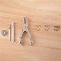Rivets for Leather, 300 Sets Double Cap Rivets 3 Sizes. 