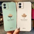 For Motorola Moto G84 5G Case Shining Maple Leaves Design Full Protection Soft Silicone for Moto G84 Back Cover. 