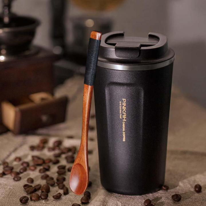 380ML/510ML  Heat Preservation Coffee Mug Stainless Steel Travel Portable Mug Coffee Milk Cup Vacuum Flasks Thermo Cup