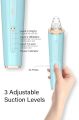 Moin Blackhead Remover Vacuum Pore Vacuum Blackhead Remover Tool Professional Blackhead Vacuum Cleaner Acne Comedone Blackhead Extractor Pore Cleanser Black Head Remover Vacume USB 4 Suction Probes A R678 PORRE. 