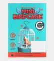 Voice Control Bird Cage Toy – Talking & Singing Electric Mini Parrot with Light & Sound | Hand Sensor Chirping Bird Toy for Kids | Realistic Electronic Birdcage. 