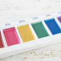 Kuretake Gansai Tambi 6 Color Set-Gem Colors. 