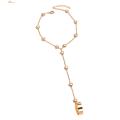 Ethereon Circlet Hand Chain Set Long-lasting Friendly to Skin Women Circlet Bracelet Set. 