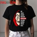 Money Heist Printed Summer Half Sleeves O Neck T Shirt For Women. 