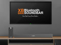 XB6000 2.1CH Wired Bluetooth SoundBar with SubWoofer 60W. 