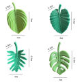 Fridge Stickers Delicate Texture Mini Tropical Leaves Refrigerator Stickers. 