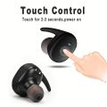 Wireless Ear Buds TWS4 In-Ear Headset Ear Pods Bluetooth Earphones - Black. 