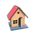 Mini Wooden House Decoration Piece. 