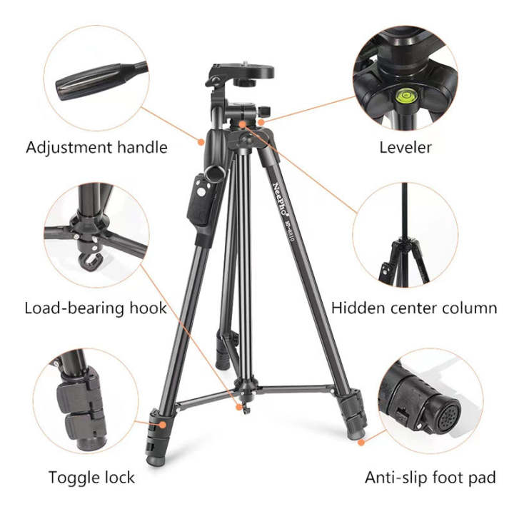 NeePho%20NP-8810%20Professional%20Tripod%20Stand%20for%20Mobile%20Phones%20%E2%80%93%20150cm%20(59%E2%80%9D)%20Adjustable%20Height,%203-Way%20Pan%20Head,%20Universal%20Phone%20Holder%20&%20Carry%20Bag%20-%20Image%205