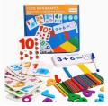 Treehole I Love Mathematics Learning Toys Sight Number Games Matching Number Puzzles Montessori Preschool Educational Toys for Kids Boys Girls Age 3+ Years Old. 