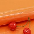 Shiny Orange Wallpaper Peel and Stick Wallpaper Vinyl Self Adhesive Decorative Film for Furniture Kitchen Counter Top Cabinets (12" X 60"). 
