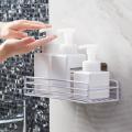 Storage Rack with Removable Shelf Stylish Durable Floating Shelves for Bathroom Bedroom Kitchen Easy to Install Clean Black Metal Frame Perfect Storage Solution Rust-proof Bathroom Storage Boxes. 