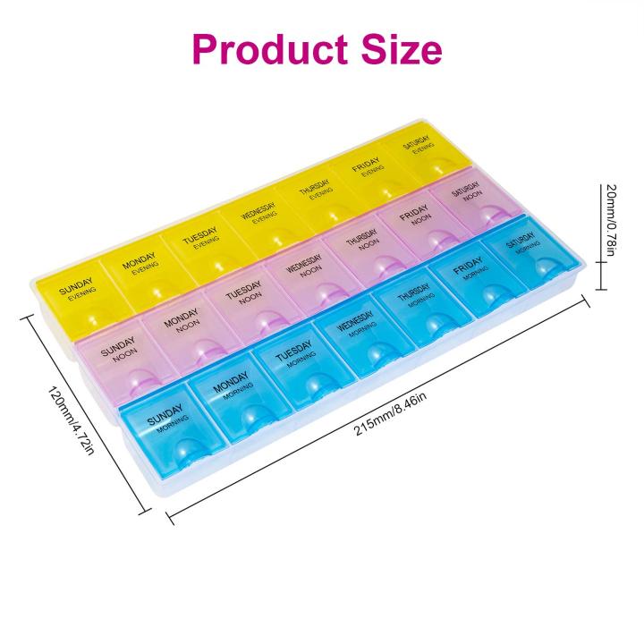 Safdar%20Mart-%20Weekly%20Pill%20Organizer%203%20Times%20a%20Day,%20Travel%20Friendly%20Pill%20Box%207%20Day%20with%20Large%20Compartments%20and%20Sturdy%20Design,%20Portable%20Medication%20Reminder%20for%20Vitamins%20/Fish%20Oils%20/%20Supplements%20(Weekly%20Pill%20Organizer%203%20Times%20a%20Day)%20-%20Image%205