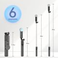 Selfie Stick Tripod, Extendable Selfie Stick with Light, Wireless Remote Bluetooth Selfie Stick for iPhone 15 14 13 Pro Max, and More Smartphones Black. 