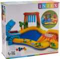 INTEX 57444 Dinosaur Play Center Swim Pool 8ft 2in X 6ft 3in X 3ft 7in. 