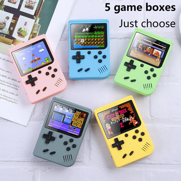 1 Pcs Mini 500 In 1 Handheld Game Portable Retro Game Console Advanced Player Boy Game