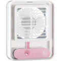 Portable Desktop Air Conditioner, USB Mini Air Cooler Fan, Water Cooling Fan, 500 ml Water Tank USB Personal Cooler, Quiet Mini Desktop Cooling Fan for Indoor Outdoor, Personal Humidifying Air Fan, Air Cooler Desk Fan for Office Kitchen Home. 