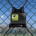 1 Piece Net Chain Link Phones Fence Mount for Phone Universal Mobile Phone Holder Stand Parts Accessories for Action Camera Tree Pole Mount. 