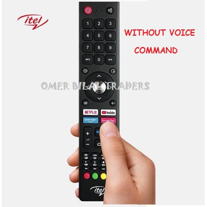 itel Smart LED TV Remote without Voice Command Remote