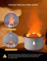 Volcano Humidifier, Jellyfish Mist Humidifier for Bedroom, Pulsating/Continuous Modes, Dual Night Light Color with Remote Control. 