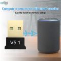 [RMG] BT 5.1 Wireless Bluetooth Adapter | USB Dongle for Desktop Laptop PC | Multi-Device Bluetooth Audio Receiver Transmitter BT5.1. 