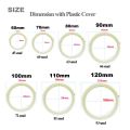 SP 1PCS For Car Motorcycle Headlight LED Daytime Running Light 9-30V Halo Ring COB Angel Eyes 60MM 70MM 80MM 90MM 100MM 110MM 120MM. 