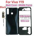 VIVO Y19 Ring Back Replacement or Mid Back with Buttons and Camera Lens , VIVO Y19 Ring Back / Mid Back Replacement. 