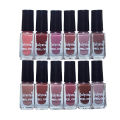 Pack Of 12 Peel off Nail Polish (Available In 2 Variants). 