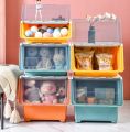 3Pcs Set Front Opening Storage Box Multi-Purpose Organizer 3 Sizes (S+M+L). 