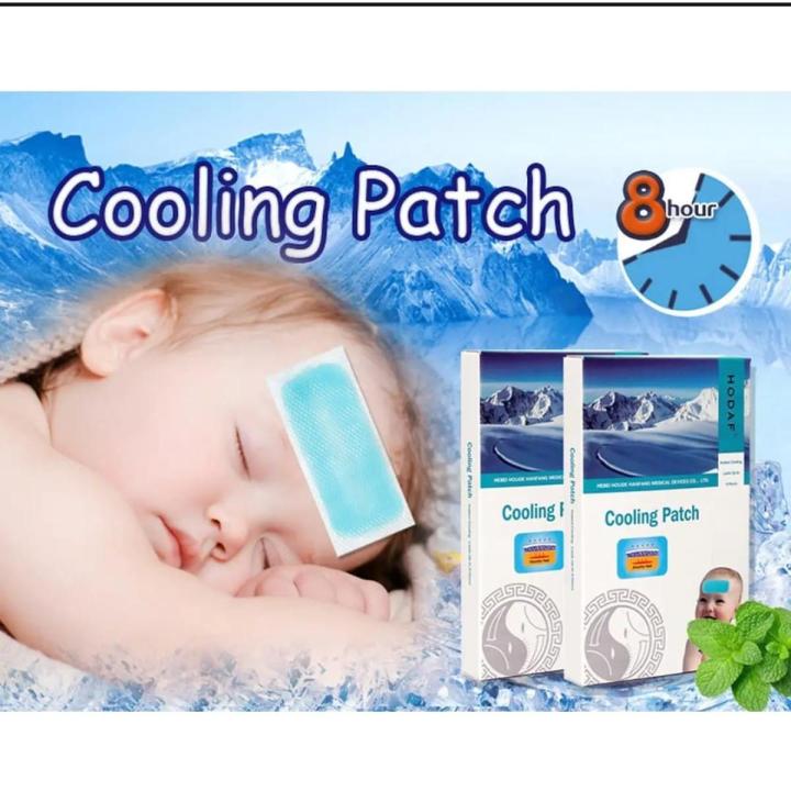 Summer Cooling Gel Patch Heatstroke Headache Fever Relief Cool Gel Sheets for Kids Adults 3 pcs