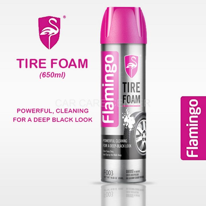 Flamingo Tire Cleaner Spray foam 650ml