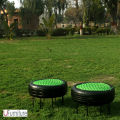 Stool, Ottoman, Seat Made With Tyre / Ottoman / Tyre Seat. 