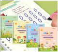 Sank Magic Practice Copybook(4 BOOKS+10 INK REFILL) KS Pack Of 4 Sank Magic Practice Copybook (4 BOOKS + 1 PEN + 10 REFILL) | Learning Workbook for Coloring, Drawing & Sketching. 
