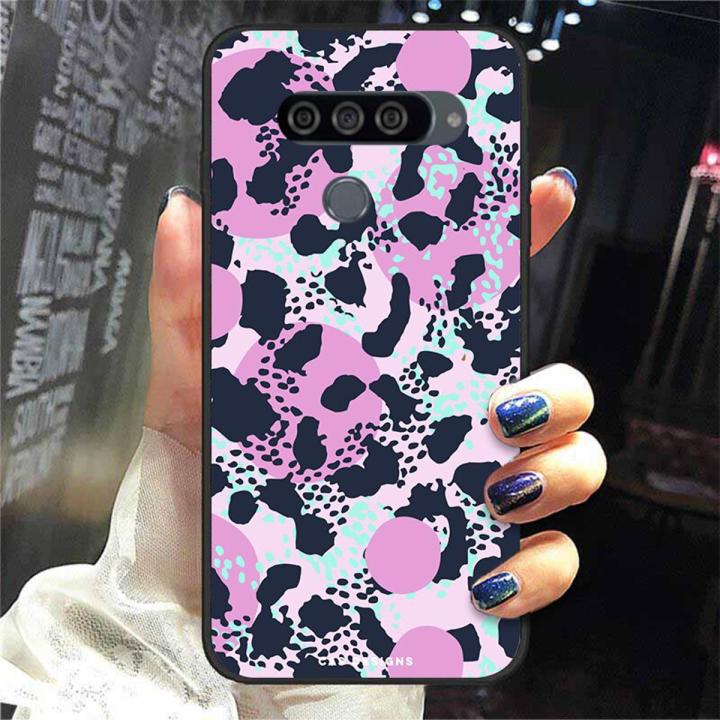 For LG G8S ThinQ Case Silicone Cartoon Phone Case Covers For LGG8S ThinQ G 8s Cases Bumper Coque Fashion Unique Pattern