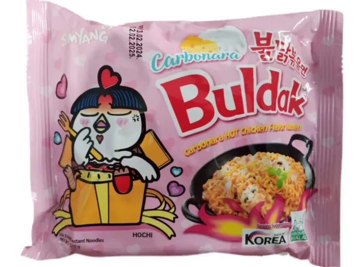 Samyang%20Ramen%20(Pack%20of%202)%20Pink%20Carbonara%20Ramen+%20Original%20Spicy%20Noodles%20130g+120g%20Imported%20Noodles%20Korean%20Noodles%20-%20Image%202