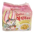 Buldak Ramen Creamy Carbonara Noodles (5 pack), 700 gm. 