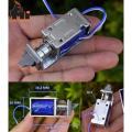 5V Electronic door lock electromagnetic lock core DC 5V-7.4V frame type electromagnet suction type push-pull type. 