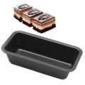 Rectangular Bread Mold Carbon Steel Non-stick Cake Pan Toast Mold Cake Baking Tray Square Pan Kitchen Baking Tools Black. 