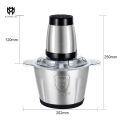 Energy Saving Meat Chopper - Meat Chopper - Stainless Steel Chopper Machine For Meat - Chopper Machine - Powerful Motor With High Speed - Meatgrinder - Multi Functional Chopper - 3 Liter & 2 Liter - Easy To Use. 