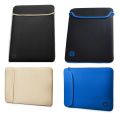HP 14” Inch Reversible Neoprene Sleeve for Laptop Chromebook Mac Color: Black & Blue Black & Gold. 