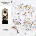 【happy one】Nail Art Decorations  Design Rhinestones Strass For Nail All Types Nails Accessories Crystals Decoration. 