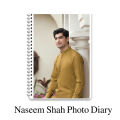 Naseem shah photo diary in 4x6 inches with 20 Pages of your choice l Naseem Shah Photo Diary with your own photos. 