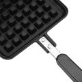 Waffle Maker, Waffle Iron, Household Kitchen Non-Stick Traditional Waffle Maker Pan Mold Baking Tool.. 