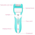Daling 3 in 1 Original 6198B Rechargeable Electric Shaver Epilator Callus Hair Remover For Ladies Women Girl Body Leg Armpit Hair Removal Machine Womens Shaving Machine Professional Beauty Tool Kit Best Hair Removing Machine For Ladies. 